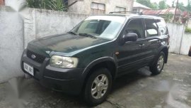 For sale Ford Escape xls manual 2002