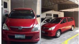 Toyota INNOVA J 2011  Manual