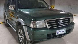 2005 Ford Everest Green Automatic 