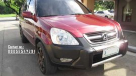 Honda CRV 2nd Gen. 2003