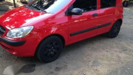 Hyundai Getz 2010 Red Manual