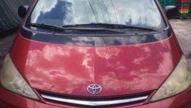 Toyota Previa 2005 AT 2.4 Red For Sale