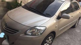 2011 Toyota Vios 1.3E AT Beige For Sale