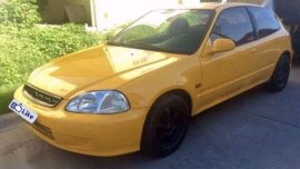 Honda Civic 1992 MT EG Yellow