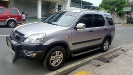 2003 Honda Crv Manual Silver For Sale