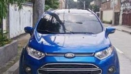 Ford Ecosport MT Blue 2014 For Sale