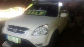 2004 Honda CRV Manual White 