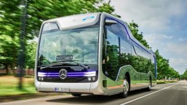 Future Bus - Mercedes Benz’s semi-autonomous bus