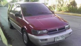 Mitsubishi Space Wagon 1994 Red MT