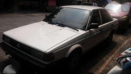 Nissan Sentra White 1990 Manual