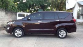 For sale 2017 Toyota Innova 2.8 G