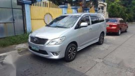 Toyota Innova 2012 Silver MT For Sale