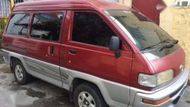 Toyota Lite Ace Van 1998 Red For Sale