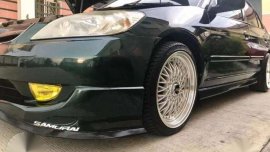 Honda Civic 2004 MT Green For Sale
