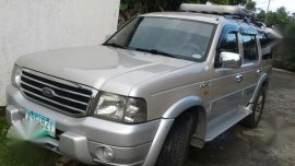 2005 Ford Everest 4x4 Silver For Sale