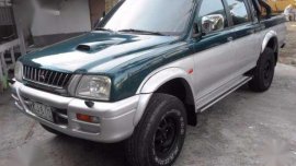 Mitsubishi L200 Strada 2001 Green For Sale