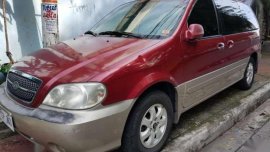 2004 Kia Sedona LS AT Red For Sale