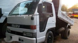 Isuzu Elf 4BE1 Mini Dump White For Sale