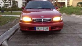 Tayota Baby Altis GLi 2000 Red For Sale