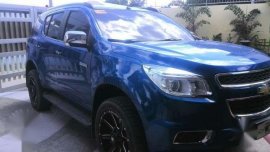 2015 Chevrolet TRAILBLAZER LTZ Blue 