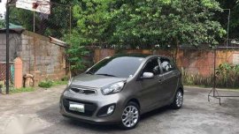 Kia Picanto 2012 Gray AT For Sale