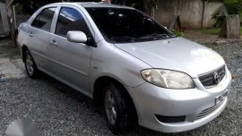 Toyota Vios 1.3E 2004 Silver For Sale