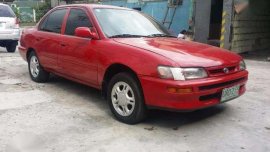 1997 Toyota Corolla Xe Manual Red
