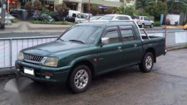 2001 Mitsubishi L200 Strada Green 
