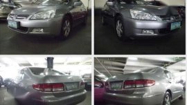 2005 Honda Accord AT Silver Sedan