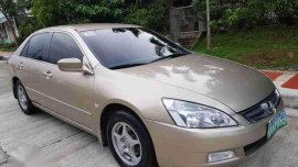 Honda Accord 2005 Beige For Sale
