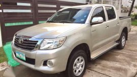 2012 Toyota Hilux E Beige MT For Sale