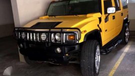Hummer H2 Yellow Color 2003 AT