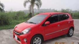 Toyota Wigo G 2016 AT Red For Sale