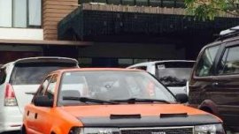 Toyota Corolla 1989 Orange MT 