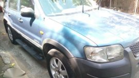 Ford Escape Xls Manual Blue For Sale