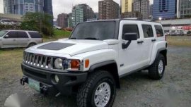 2011 Hummer H3 White AT For Sale