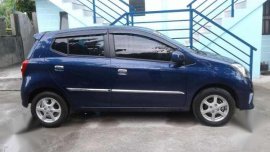 Toyota Wigo G 2017 Blue For Sale