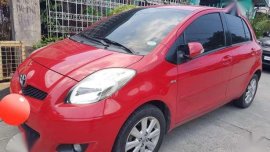 Toyota Yaris 2010 Red AT For Sale