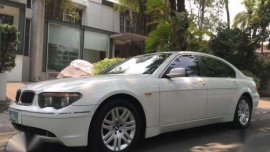 2005 BMW 730Li White AT For Sale