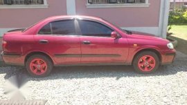 Nissan Sentra 2003 Red MT For Sale