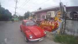 Volkswagen Super Beetle 1974 Red 