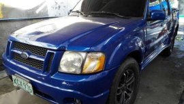 Ford Explorer Sport Trak 2002 Blue