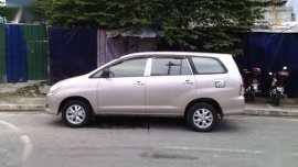 2009 Toyota Innova E Gas Silver For Sale