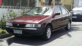 1997 Nissan Sentra EX Saloon Red 