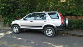 2004 Honda CRV 4x2 AT Silver For Sale