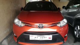2017 Toyota Vios 1.3E MT Orange 