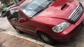 Kia Sedona RS 2002 AT Red For Sale