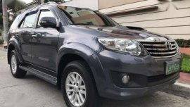 2013 Toyota Fortuner G Diesel Gray 