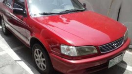 1999 Toyota Corolla XE Red For Sale