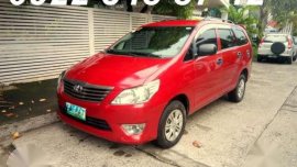 2014 Toyota Innova J DSL Red For Sale